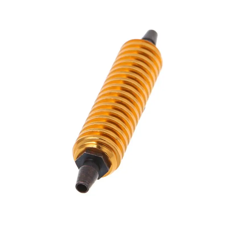 

Aluminum Fuel Tank Air Cooler for 1/8 1/10 model RC Remote Control Car Nitro Engine Savage Revo Buggy HSP 80119 634F