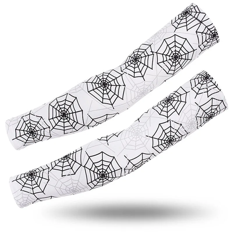 Cobweb Design Arm Warmers for Active Lifestyles - Sports, Gaming, Cycling, and More