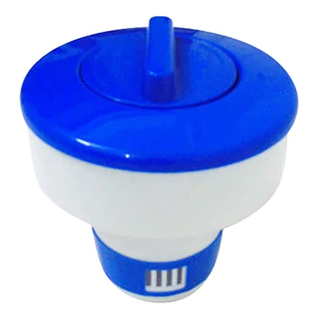

Swimming Pool Floating Pills Disinfecting Automatic Dispenser Floating Medicine Box Pool Accessories Afloat Disinfect Pill Case