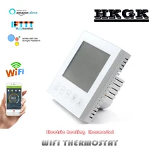 Экономичный Тип 16A Электрический нагрев 0,5 °C разница google домашний контроль Wi-Fi комнатный термостат