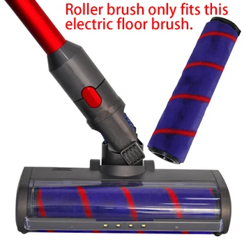 

Fluffy Electric Floor Brush Roller Brushes For Dyson V7 V8 V10 V11 Vacuum Cleaner Parts Sweeping Robot Accessories