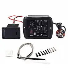 Новинка; ; 4-полосный громкость звука эквалайзер Акустическая гитара предусилитель пьезо пикап тюнер комплект