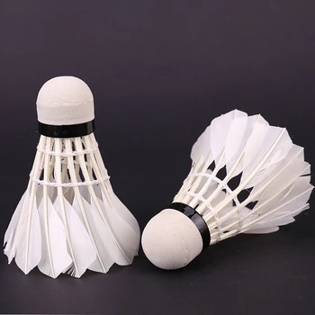 

Badminton 12 PCS/Pack Shuttlecock Corks Wood Head 1 Tube Equipment Accessories