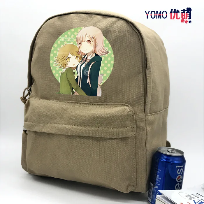 

Danganronpa Printed Simple Casual Trend Men Women's Canvas Backpack
