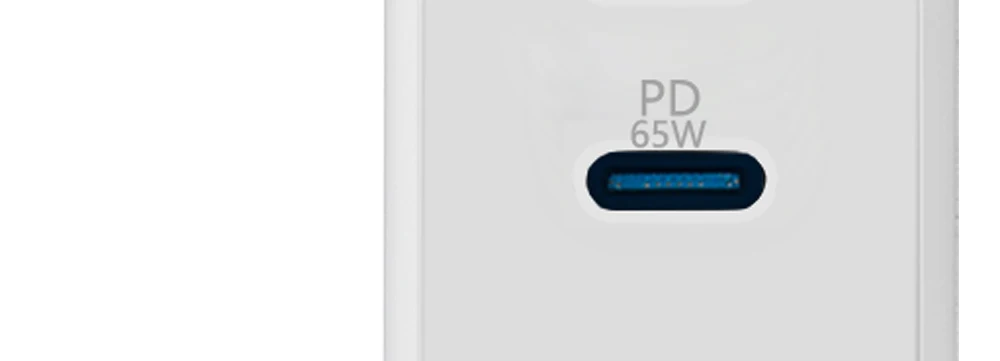 USB-C 65 Вт+ 30 Вт и 2 USB-A порта зарядное устройство адаптер с тип-c PD для Macbook XiaoMi hp Dell XPS iPhone 11 pro и многое другое