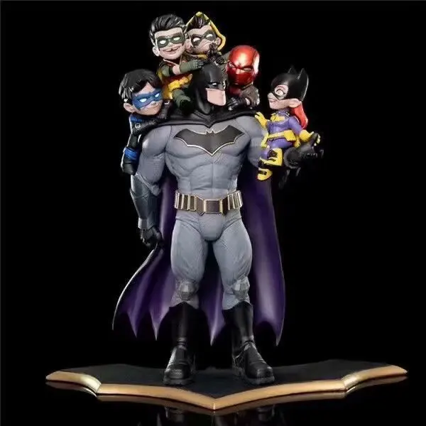 DC Comics Batman Family Q-Master Diorama Statue Figure Toy Brinquedos Figurals Model toys collection Gifts