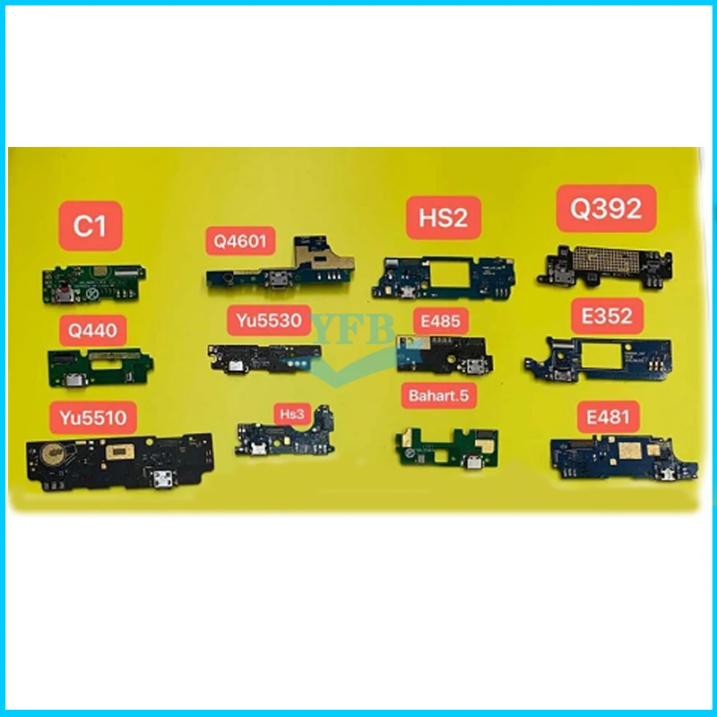 USB Charging Port Dock Connector Board Flex Cable For Micromax Q4601 C1 HS2 Q392 yu5530 E485 E352 yu5510 HS3 bahart 5 E481 | Мобильные