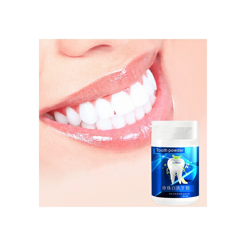 Teeth Whitening Powder Cleansing Quick Stain Removing Oral Care Physical Whitener 50g toothpaste Oral Hygiene Improve halitosis