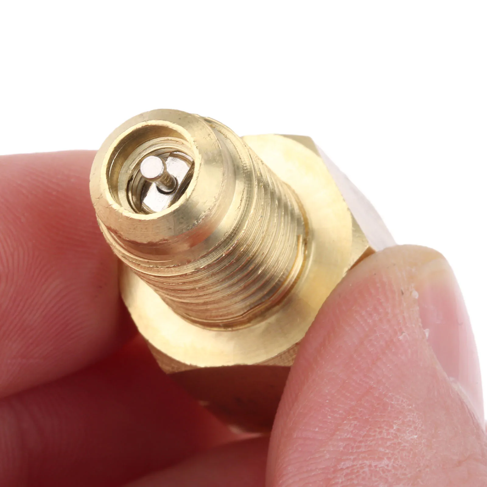 1 шт. R1234YF шланг к R134a адаптер для вакуумного насоса с клапаном сердечник 1/2 ACME LH X 1/4