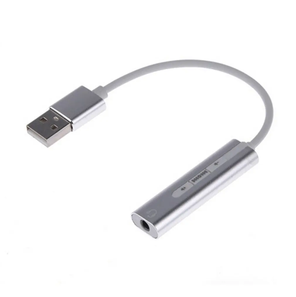 Внешний USB C звуковая карта Аудио Адаптер Тип до 3 5 мм разъем стерео кабель AUX