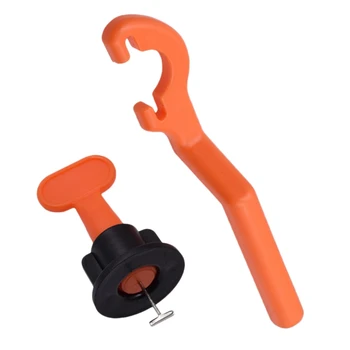 

Reusable Tile Leveling System 100Pcs Wall Floor Leveler Spacers Tile Laying Anti Lippage System Bricklayer Tools Promotion