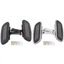 Motorcycle Rear Foot Pegs Footrests Footboard Mount Bracket Sets For Harley Touring Electra Glide Road King 1993  2018
