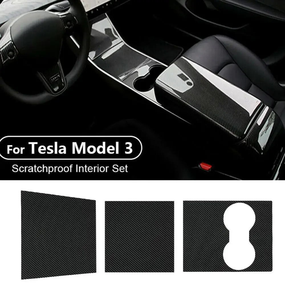 Center Console Film for Tesla 3 Tesla Model 3