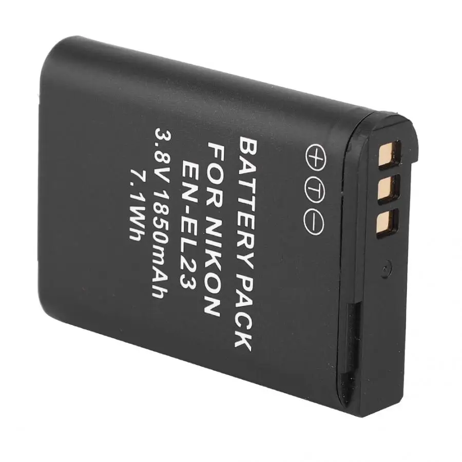 

Hot EN-EL23 3.8V 1850mAh 7.1Wh Camera Lithium Battery for Nikon CoolPix S810C P900 P900S P610 P600 ENEL23