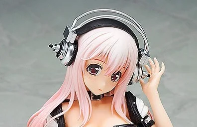 

Ollie Anime Super Sony Sub- Guitar Sound Sony Sub- Black And White with Pattern 1/6 Garage Kit Model Ornaments