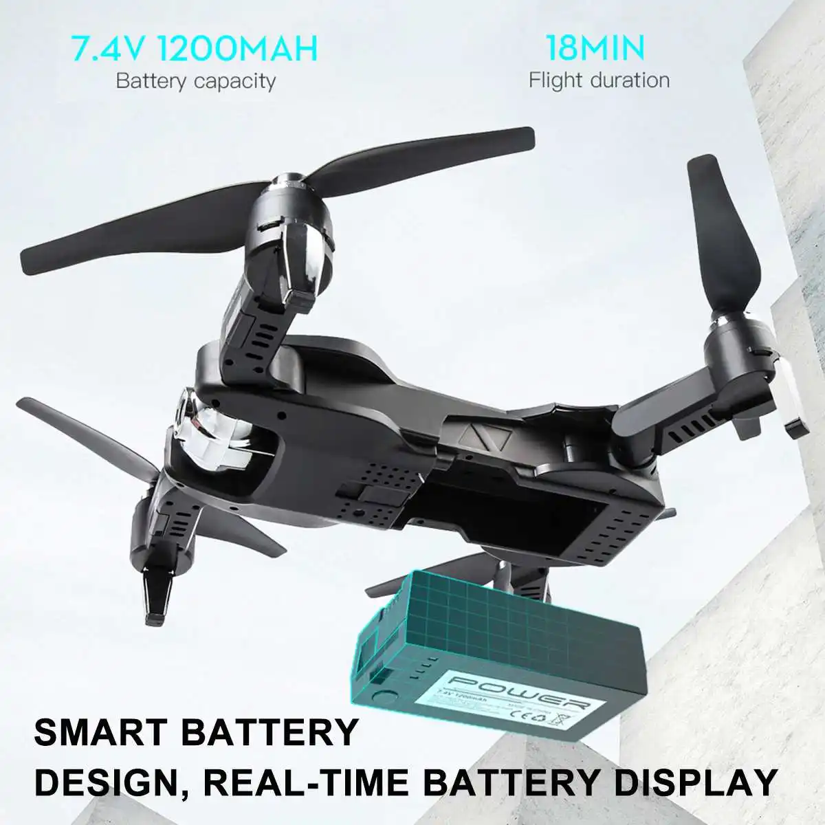 

Hot S17 4K Wide Angle Folding Camera Drone Dual Camera WIFI Image Transmission Distance Camera Drones RC Quadcopter Drone Helico