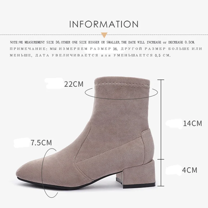 Botas mujer invierno; коллекция года; женские зимние ботильоны на меху; женские ботинки на высоком каблуке; однотонная женская обувь; цвет синий, черный