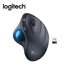 Беспроводная трекбол-Мышь logitech M570 2,4 ГГц 540 dpi, эргономичная мышь для настольного компьютера, ноутбука, компьютера с микро-беспроводным приемником