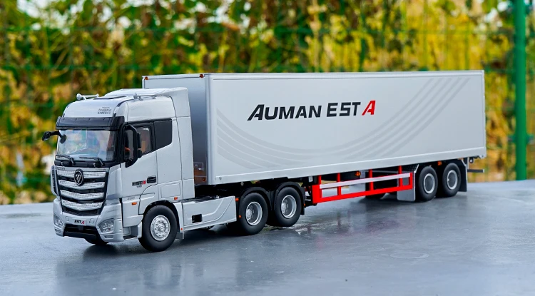 1:36 литье под давлением модель для Foton Daimler Auman контейнер грузовика сплав игрушка