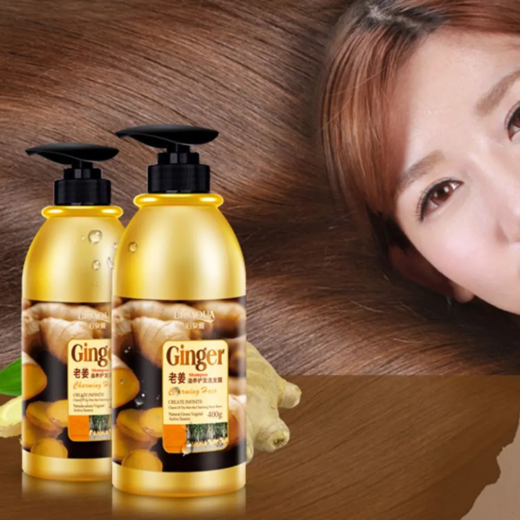 

BIOAQUA Natural Herbal Ginger Shampoo Anti Hair Loss And Hair Growth Fast Oil Control Hair Mask Hair Care