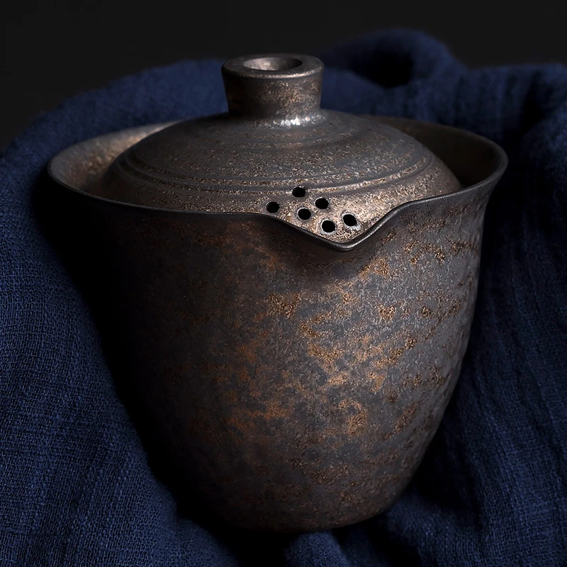 Китайский керамический чайник LUWU gaiwan чайный китайский кунг фу чаван посуда для