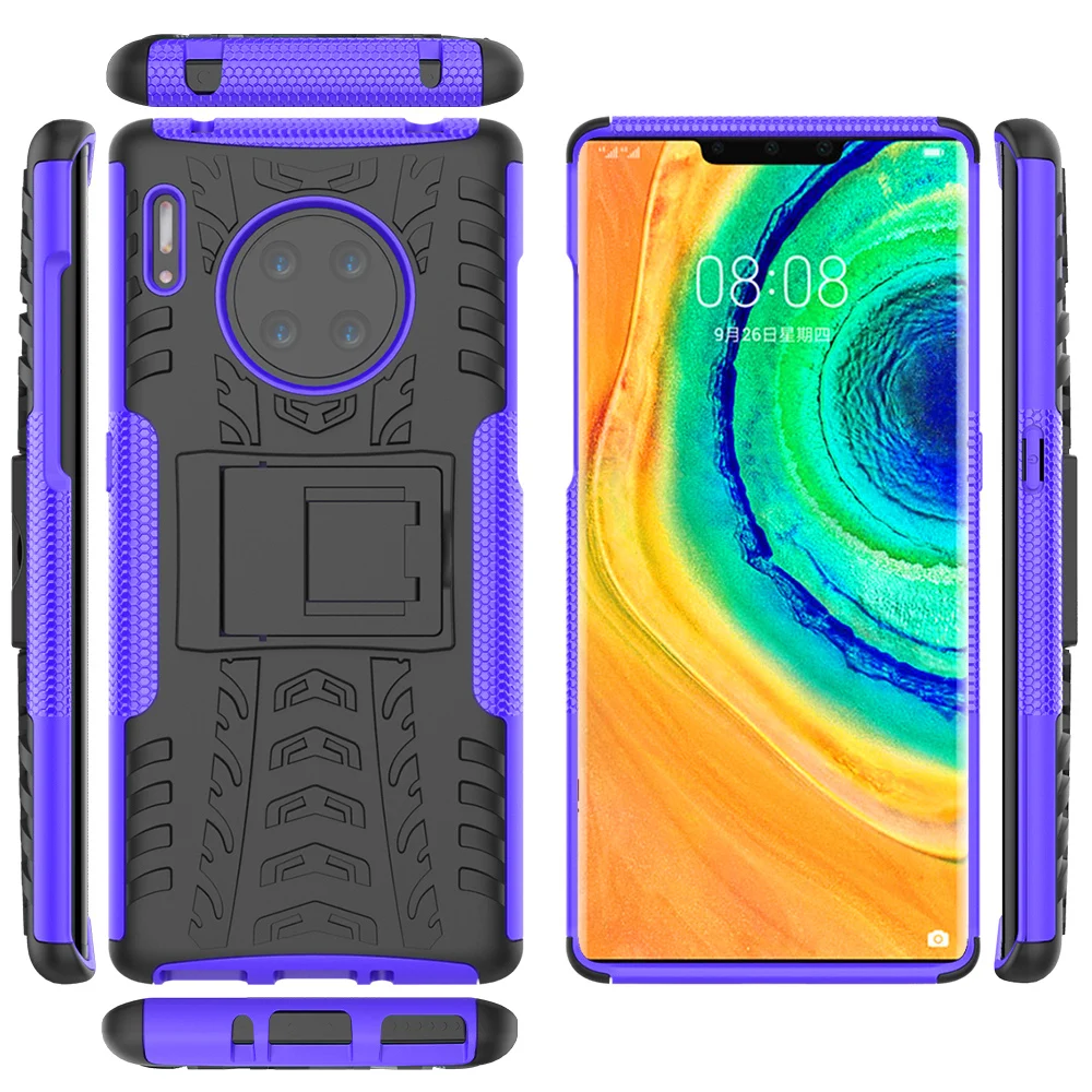 Для huawei mate 30 Pro 30 Lite, гибридный противоударный чехол из ТПУ+ ПК, чехол-подставка для телефона huawei Nova5i Pro P20 Lite чехол