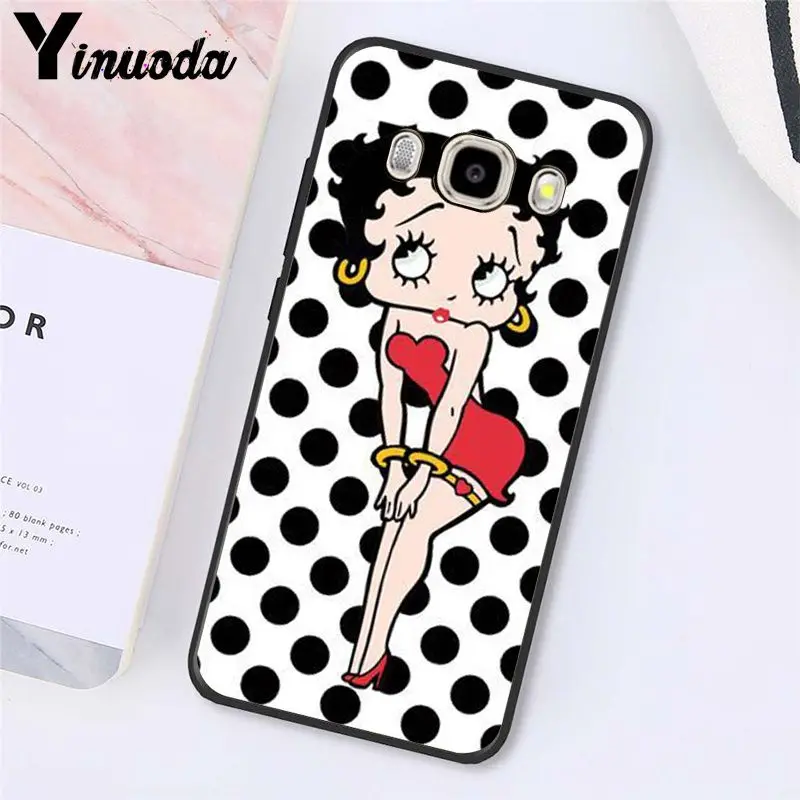 A8 Yinuoda betty boop чехол для телефона для samsung Galaxy J7 J6 J8 J4 J4Plus J7 DUO J7NEO J2 J5 Prime - Цвет: A8