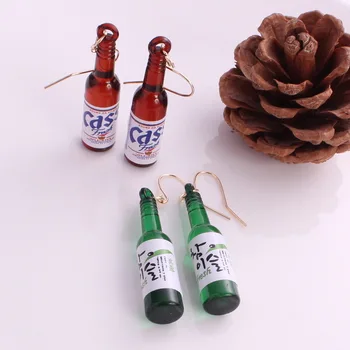 

2020 Sale Promotion Brincos Earings Simple Personality, Fashionable Beer Bottle, European And American Earring Design Earrings