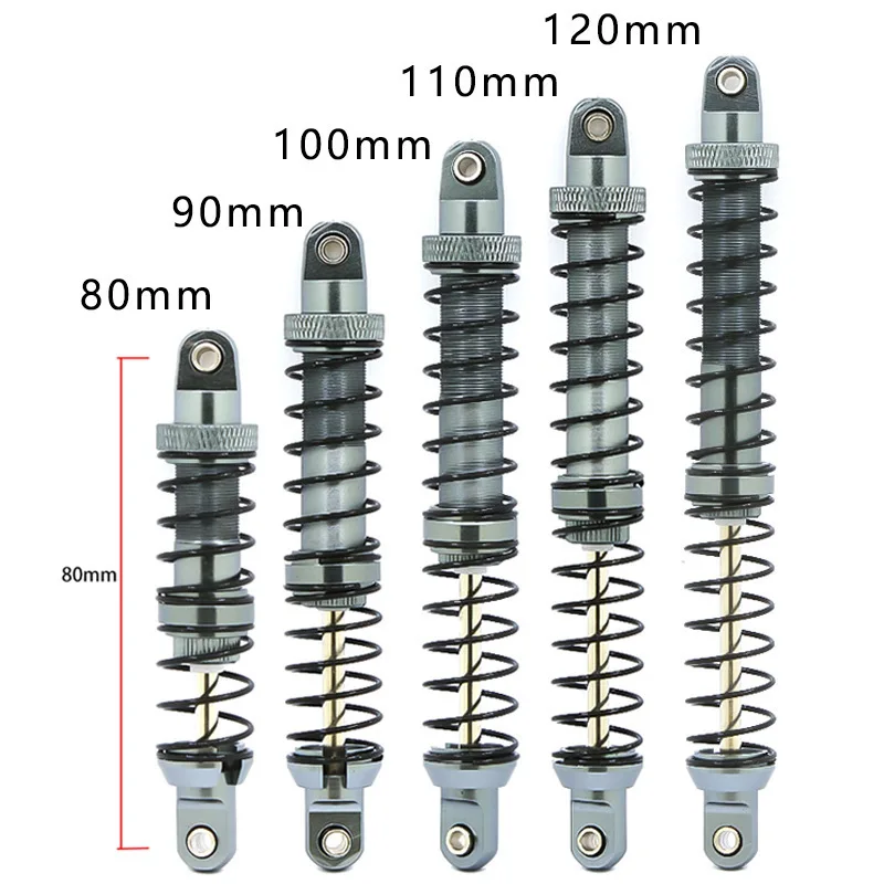 Hydraulic shock absorber SCX101/10 RC remote control climbing car 90-110MM double segment metal shock absorber double spring