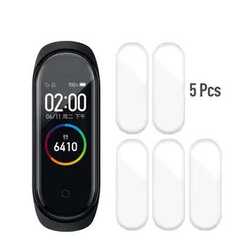 

5Pcs Mi Band 4 Screen Protector Film For Xiaomi Mi Band 4 3 Smart Wristband MiBand 4 Miband4 Bracelet Films Not Tempered Glass
