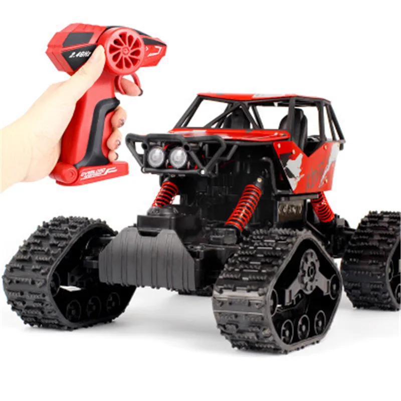 

Cross-country Climbing Rc Car 1:12 4wd Off-road Climbing Remote Control Car 2.4hz Radio Controlled Car Tracked Rc Car Child Toy