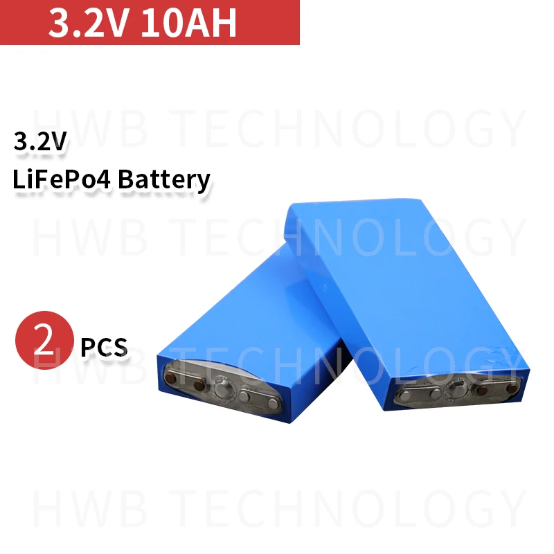 2 шт 3,2 v 10ah lifepo4 батарея 10ah 3,2 v 30A разрядка 10000mah Алюминиевый Чехол для 12v 10ah батарея DIY Набор электроинструментов