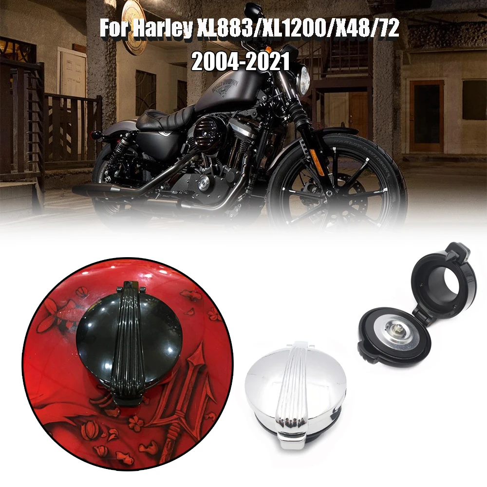 Алюминиевый защитный чехол для топливного бака Harley Sportster 883 1200 XL883 XL1200 48 72 Softail Dyna