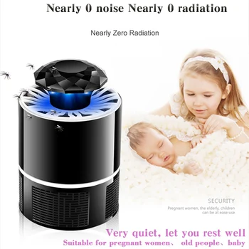 

LED Mosquito Killer Lamp/ Anti Mosquito Trap Electric Mosquito Lamp Home LED Bug Zapper Mosquitos Killer Insect Trap Lamp
