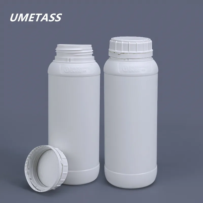 UMETASS 1000 мл пустая Фторированная бутылка с крышкой для химического реагента