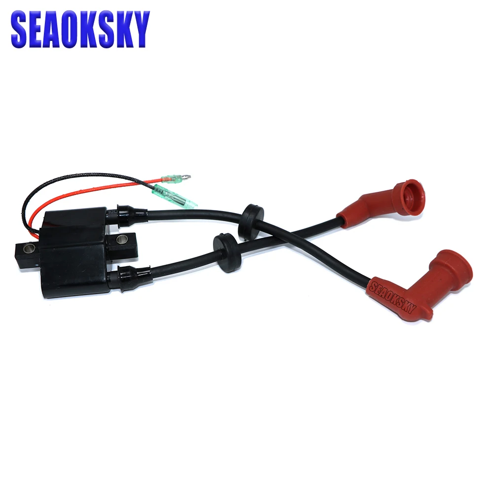 Ignition coil assy 6F5-85570-10 for Yamaha 4 stroke 15HP 20HP Outboard Motor, outboard engine parts,boat motor parts