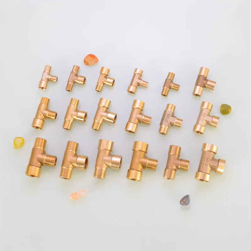 Pneumatic Brass Pipe fitting Male-Female Thread conversion connect 1/8