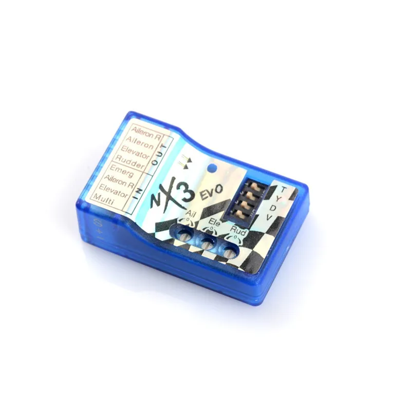 

DS Upgraded NX3 Evo Flight Controller Stabilizer Autobalance For RC Airplane Aircraft Fixed Wing V-tail