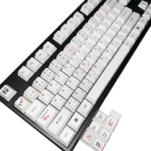 Japanese keycaps Original Height 108 Keys PBT Keycaps Mechanical Keyboard For Cherry MX Keycaps And All Standard Keyboard