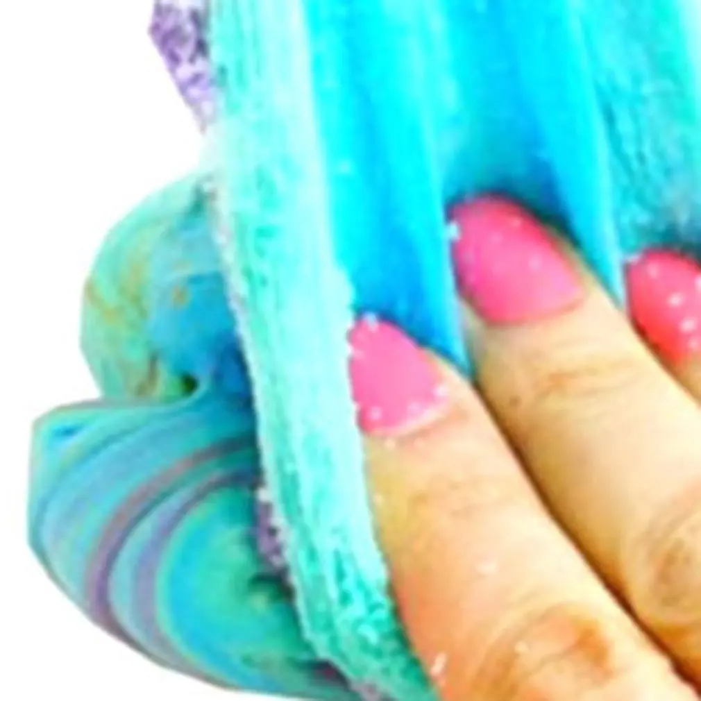 Unisex Slime Poke Stamp Mud Ramen Mud Пластилин «сделай сам» декомпрессионные украшения для ногтей типсы аксессуары для волос