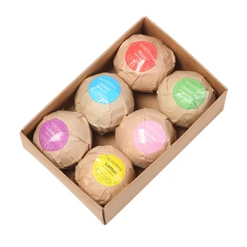 

6pcs Bathing Salt Balls Shower Accessories for Travel Trip Hotel Home