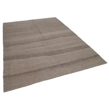 

212x277 Cm Brown Handmade Contemporary Rugs Rug-7x9 Ft