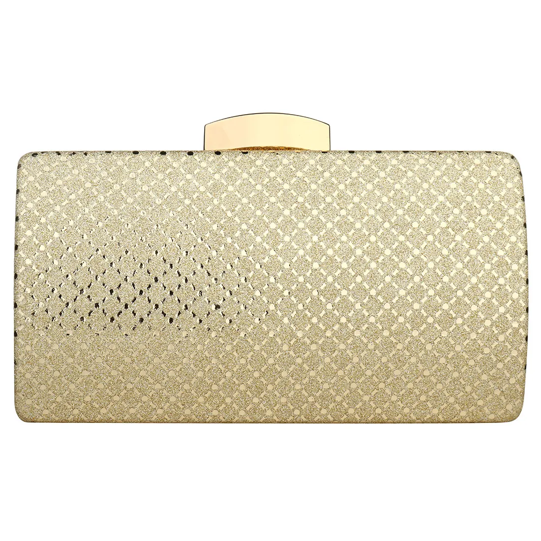 Fashion Concise Leather Clutch Bag Simple Shiny Evening Bags Clutches Wedding Party Rectangle Pouch Box Bag Ladies Purse