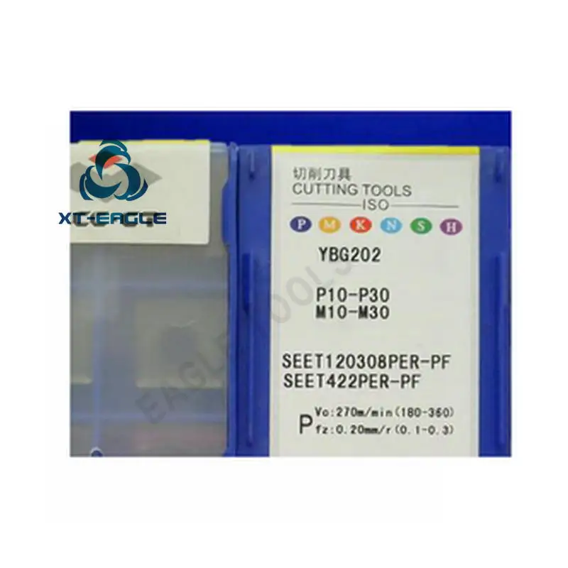 SEET120308PER-APM YB9320 SEET120308PER-PF YBG202! бренд CNC лезвие