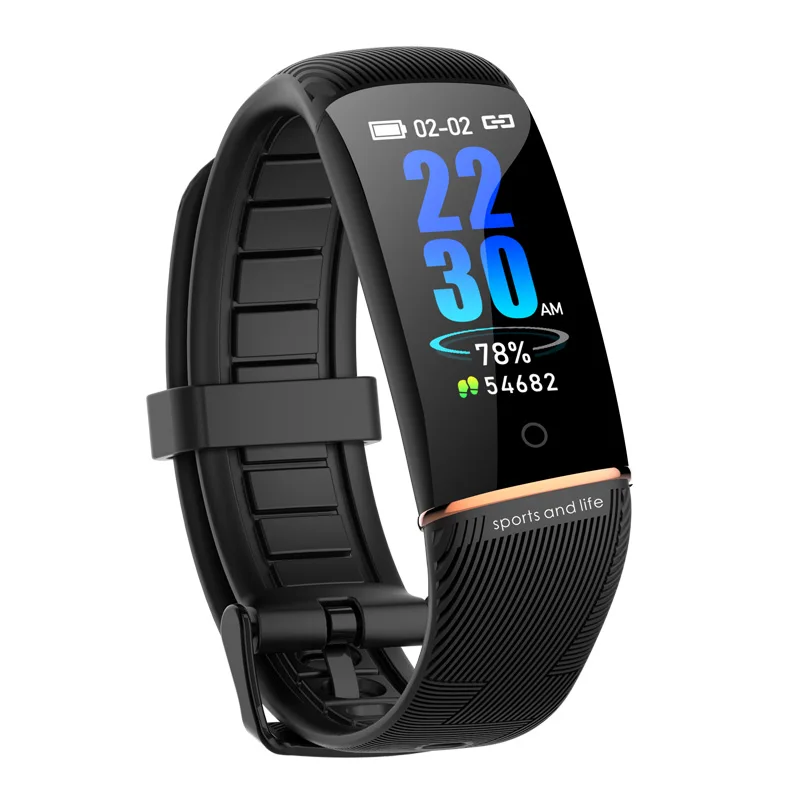 

Bluetooth Smart Bracelet Color Screen Smartband Heart Rate Monitor Blood Pressure Measurement Fitness Tracker pk honor band 4