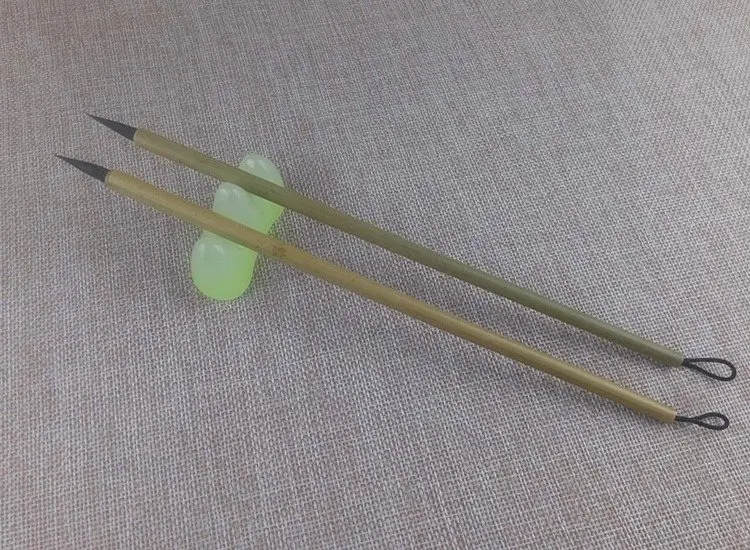 대나무 족제비 털 잉크용 중국 브러시 펜, 물 그리기 천, 학생 학교 유니섹스 복사 노트북에 적합