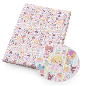 

David accessories 50*145cm Animal Textile Polyester Cotton Fabric Patchwork for Dress Making Pillar Quilting Sewing,c11393