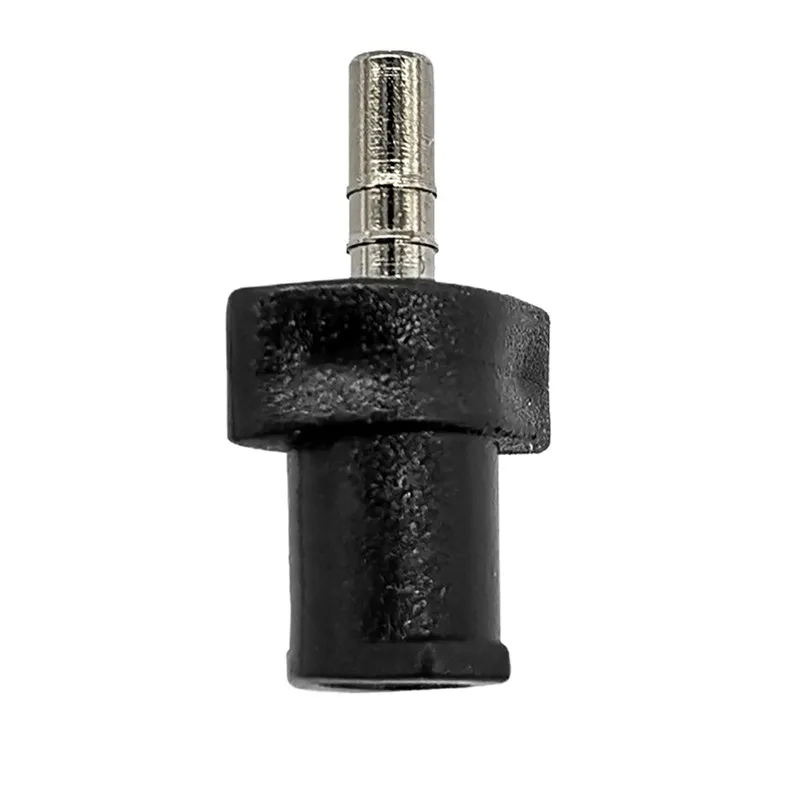 Black Metal Como Connector for Headset, Air Tube Accessory Used for Cable Connection Part, 100Pcs Bag