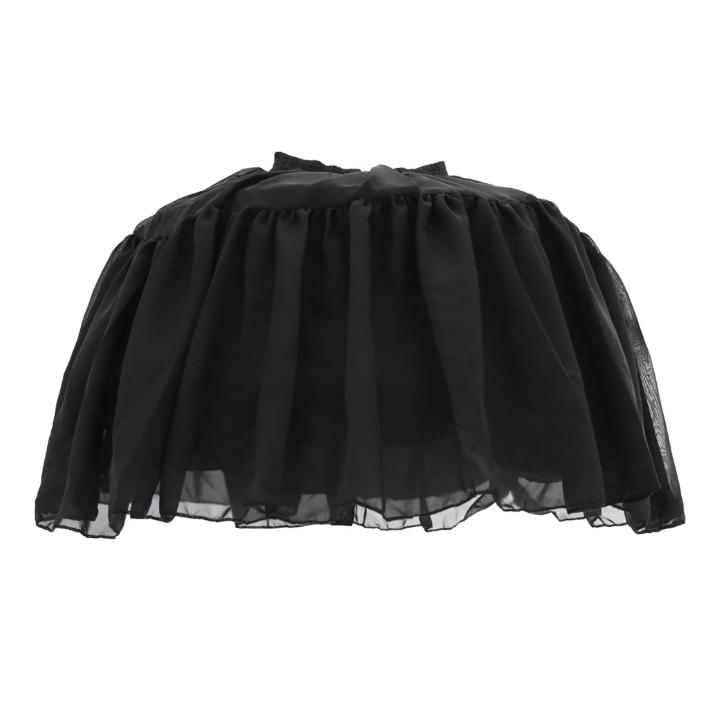 Women`s Daily Fishbone Skirt Support Adjustable Princess Layered Puff Skirt Crinoline Tutu Skirt Pannier Petticoat