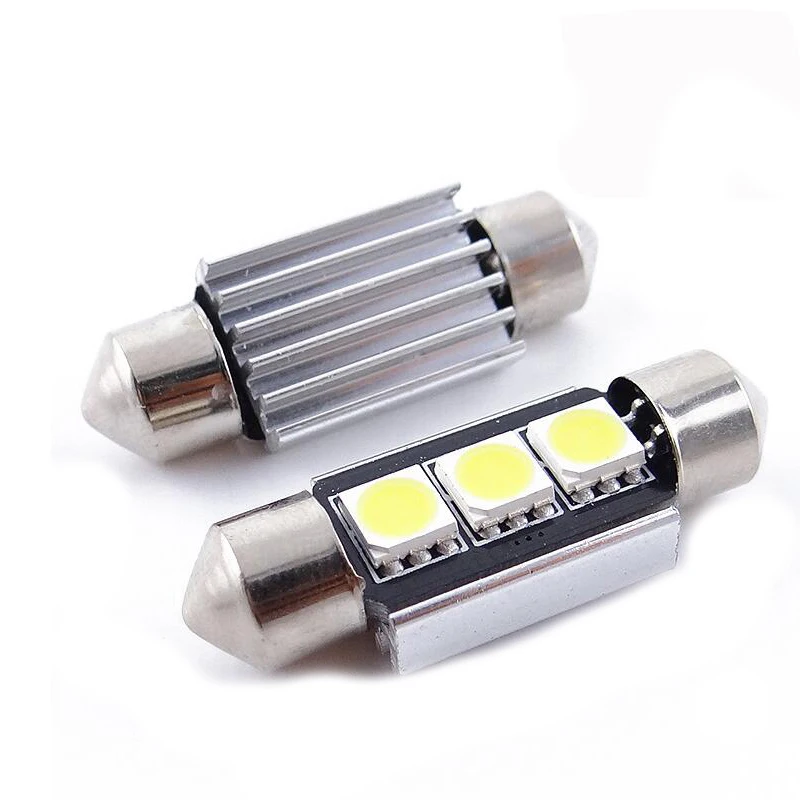 VGETTING C5W Автомобильный светодиодный 36 мм 39 42 2/3/4 SMD 5050 Лампа Canbus купол с фестонами